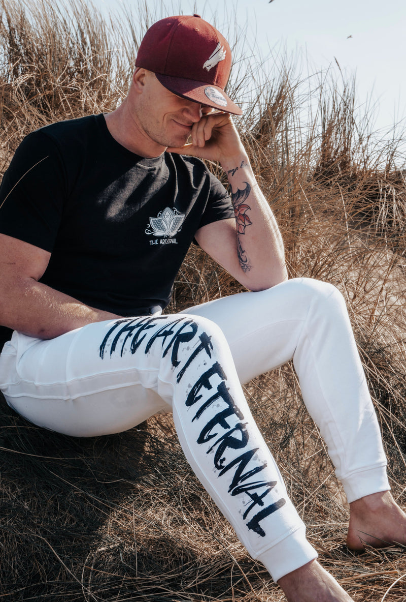 The Art Eternal Eco Sweat Pants White