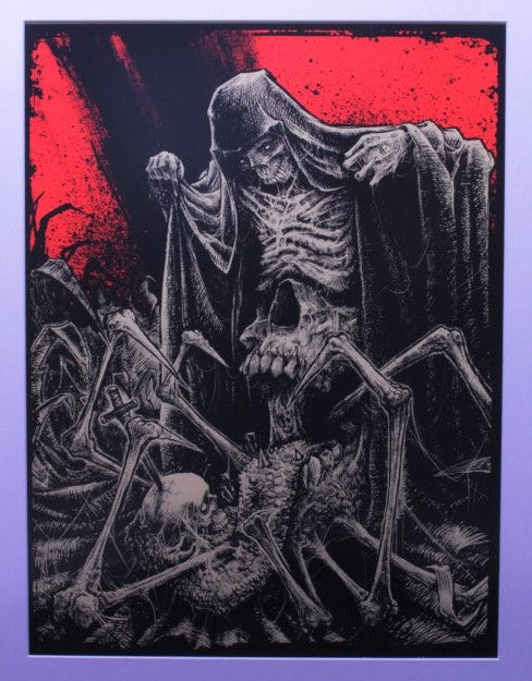 MASQUE OF THE RED DEATH LIMITED EDITION SCREEN PRINT