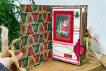 HANDMADE CHRISTMAS JOURNEL - RED