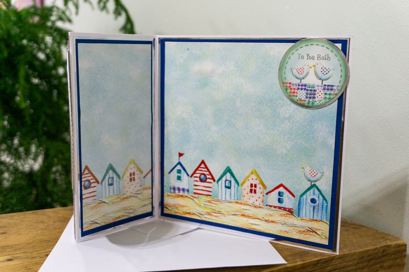 BEACH HANDMADE CARD