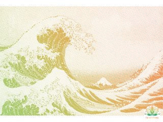 THE WAVE - LIMITED EDITION THE ART ETERNAL EXCLUSIVE - PASTEL - A2 SCREEN PRINT PRE ORDER